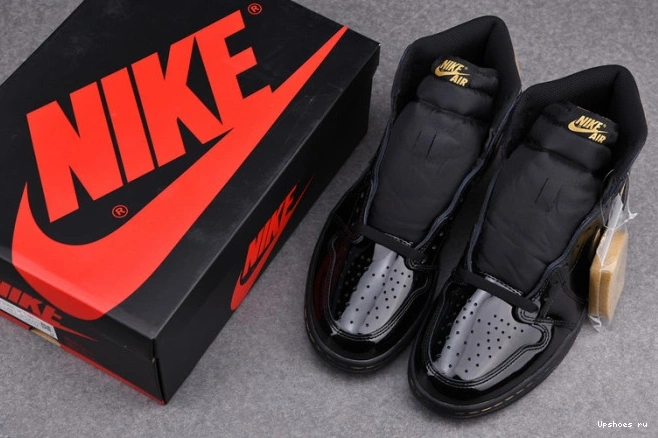 555088-032 (2020) 1 Air Jordan Gold High Metallic Black Retro 1224